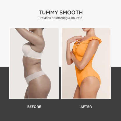 Sienna Slimming Lace-Up V-Neck Swimsuit