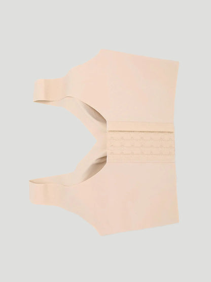 Isabella V-Neck Seamless Bust Support Bra