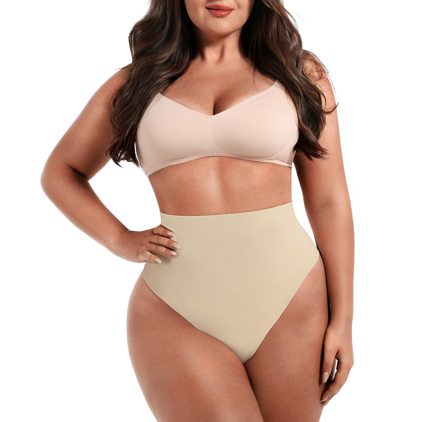 Anastasia Mid-Thigh Instant Smooth Seamless String